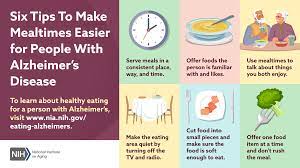 Six Tips To Make Mealtimes Easier for People With Alzheimers Disease |  National Institute on Aging
