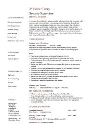 The best way to specialize your cv to a unique job is to use keywords from the job description. Security Supervisor Resume Template Cv Example Pdf Doc Casino Mail Team Leader Doors You Can Get Marketing Resume Project Manager Resume Resume Skills