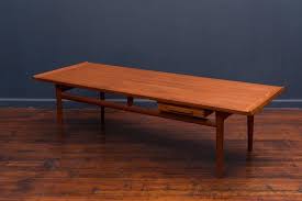 Danish modern walnut + glass coffee table $ 950; Danish Teak Coffee Table Teak Coffee Table Coffee Tables For Sale Coffee Table