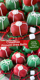 We have the best christmas dessert recipes for cookies, cakes, cupcakes, pies, candy, and more! Weihnachtsgeschenk Oreo Balls The First Year Most Popular Recipes Balls Oreo Popular Recipes Weih Christmas Snacks Christmas Treats Christmas Sweets