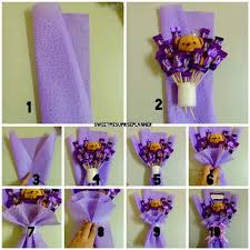 Cara membuat es pisang coklat. Tutorial Buat Coklat Bouquet Comel
