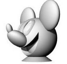Mickey was most famously featured on wristwatches and alarm clocks, typically utilizing his hands as the actual hands on the face of the clock. Printable Mickey Mouse Head 3d Models Stlfinder