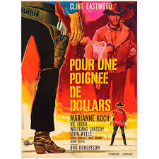 Original Vintage Movie Poster A Fistful Of Dollars Sergio Leone 1964