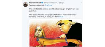 Del resto qualche giorno fa lo stesso xi jinping ha invitato a migliorare la comunicazione internazionale per. Le Conseguenze Di Una Vignetta Anti Semita Pubblicata Dal New York Times