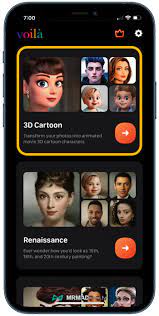 Voila is an app that uses artificial intelligence to turn your photo into different 3d cartoon versions. 9g6ztwqh3ptu9m