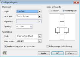 Layout Change Default Spacing In Visio Org Chart