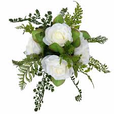 Maybe you would like to learn more about one of these? Rustic Forest Fern Floral Bridal Bouquet Ivory Silk Roses Thebridesbouquet Com
