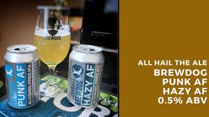 Brewdog Punk Af V Hazy Af Alcohol Free Beer Review Youtube We have all the hazy in stock at the moment from af. brewdog punk af v hazy af alcohol free beer review