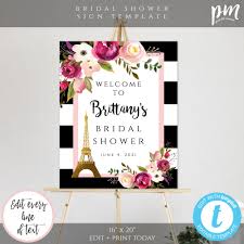 See more ideas about french bridal showers, bridal, bridal shower. French Party Decorations Paris Welcome Sign Printable French Themed Shower Ooh La La Bridal Shower Pink Floral Paris Bridal Shower Sign Banners Signs Paper Party Supplies Jewellerymilad Com