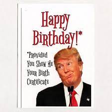 Pin On Trump Birthday Card