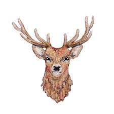 stag brooch