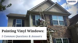 If your paint colour is darker than your current vinyl colour, no priming should be needed. Painting Vinyl Windows 5 Common Questions Answers Sharper Impressions