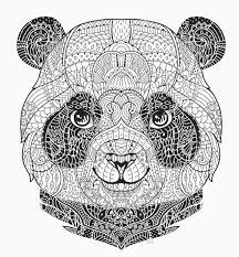 Kleurplaten over dieren, kleurplaten over tieners en volwassenen, kleurplaten. Panda Mandala Coloring Pages Zendoodle Kleurplaten Panda Tekening