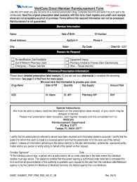 Maybe you would like to learn more about one of these? Wellcare Reimbursement Form Fill Online Printable Fillable Blank Pdffiller