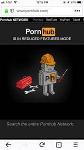 What the heck is “Reduced Features Mode”? : r/Pornhub