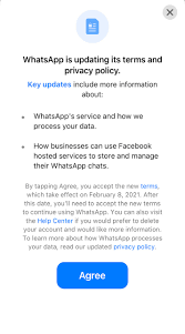 Millions of whatsapp users will lose access to their accounts on february 8 unless they agree to share their data with facebook. Whatsapp Will Deactivate Your Account If You Don T Accept New Privacy Pop Up