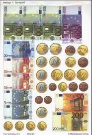 Bargeldgeschäfte lassen sich ihr vorschlag: Euro Spielgeld Probuch