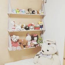 簡単diyで棚型ぬいぐるみ収納 収納 ぬいぐるみ 収納 アイデア 部屋のdiy