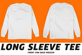 Long Sleeve Tee Mock Up Shirt Mockup Long Sleeve Tees Long Sleeve