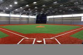 The newly padded turf provides comfort for athletes while training. Hitters Baseball Home Page
