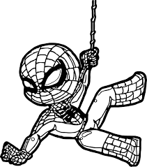 Black panther marvel civil war coloring pages. Baby Spiderman Coloring Pages Novocom Top