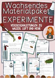 Experimente Wachsendes Materialpaket Unterrichtsmaterial In Den Fachern Chemie Naturwissenschaften Physik Sachunterricht In 2020 Experiment Grundschule Experiment Grundschule