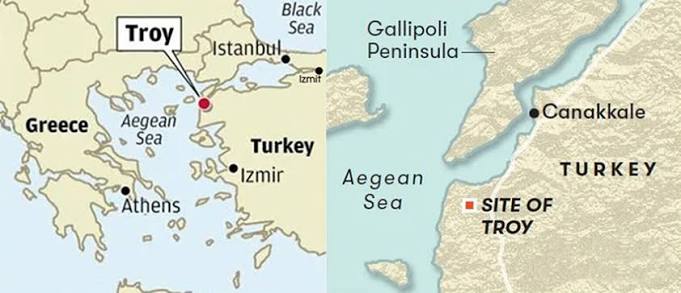 Map showing the location of the Troy (R: Large scale). | Download  Scientific Diagram