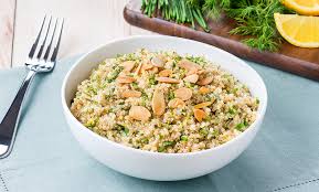 Maybe you would like to learn more about one of these? Almond And Fresh Herb Quinoa Salad Earth S Own Recipes
