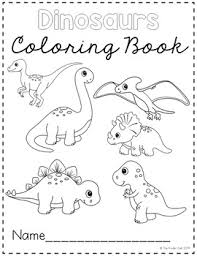 Check spelling or type a new query. Dinosaur Coloring Pages By The Kinder Kids Teachers Pay Teachers