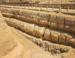 The weathered Sphinx, guarding the desert realm of Giza, Egypt, holds a  puzzling secret etched in its ancient stone. Mysterious water erosion,  confirmed by geologists, has sparked a lively debate among scholars.
