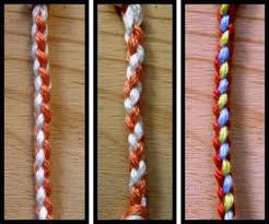 You can unravel, or deploy, the paracord in a matter of seconds. Tutorial 4 Strand Braid 4 Strand Braids Paracord Braids Strand Braid