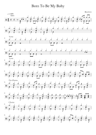 Born To Be My Baby Bon Jovi Piano Tutorial