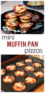 Mini Pizza Recipe Quick Easy Peek Ponder Recipe Mini Pizza Recipes Superbowl Snacks Mini Muffin Tin Recipes