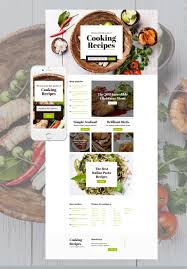 Cooking Responsive Landing Page Template 58167 Best Italian Pasta Recipes Cooking Web Italian Pasta Recipes