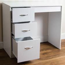 Giantex white bathroom dressing table with mirror & stool. Riano White 3 Drawer Dressing Table Lounge Furniture