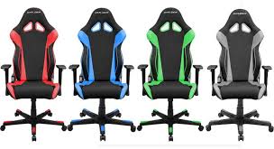 Dxracer oh/raa106 racing series adjustable ergonomic computer gaming home office leather desk chair with lumbar support, swivel base, wheels, and headrest, standard, black. Dxracer Oh Fd01 N Oh Fd01 Nr Gaming Chair Review Black Or Red Esportschairs Com