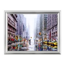 Avenue lounge and supper club. Rainfall On 5th Avenue City Architecture Prints Art Fishpools