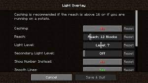 Hostile mobs will spawn in and around your builds if there is not a high enough light level or if it is night time. Light Overlay Rift Forge F Mods Minecraft Curseforge