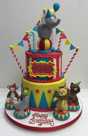 • 1 carnival circus tent cake topper • circus birthday cake decoration measures 8.75h x 4w • quick and easy way to decorate the birthday cake • great for a circus theme party or carnival. Circus Themed Children S Birthday Party Cakes By Robin