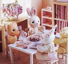 Sewing Pattern Bunnies And Teddies Tea Party Stuffed Toys Etsy In 2021 Stuffed Toys Patterns Tea Party Crafts Kids Tea Party
