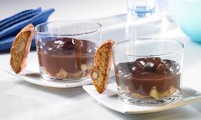 Schokoladen Cantuccini Pudding Rezept Rezepte Einfacher Nachtisch Pudding Rezept