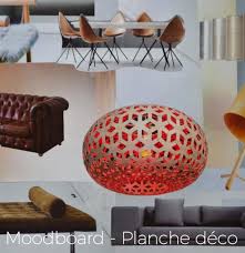 La Planche Deco Ou Moodboard Doit Du Premier Coup Dœil Vous Plonger Dans Lambiance De Votre Future Piece Dhabitation Vous En Fair Paper Lamp Decor Table Lamp