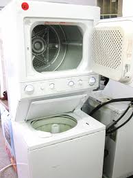 Washer dryer combos are superb choices for home laundry machines as they combine two functions into a compact unit. Used Frigidaire Stacked Washer Gas Dryer System