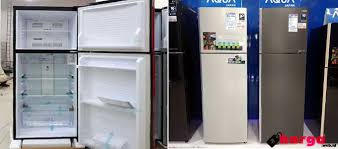 Lemari pakaian kecil atau mini model 2 pintu motif mawar bahan triplek bisa menjadi salah satu opsi pilihan bagi anda yang mencari furniture murah dan gratis ongkir. Harga Kulkas Aqua 2 Pintu Semua Tipe Daftar Harga Tarif