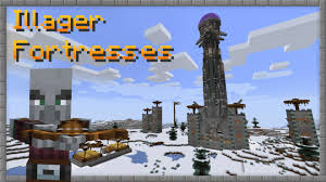 Illager Fortresses Data Pack Replaces The Igloos With Enormous Illager Fortresses Currently There Are 3 Different Typ Minecraft Minecraft Multiplayer Fortress