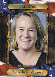 2024 Fascinating Cards 118th Congress Foil SSP #246 Nicole Budzinski  RC-ILLINOIS