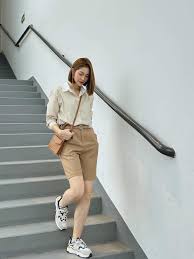 Diện quần short đến công sở, đẹp mà không… lạc điệu