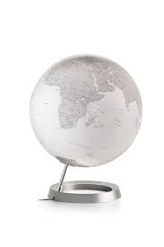Hubsch, presse citron, madam stoltz, umbra, ferm living. Vision White Globe Terrestre De Design Lumineux Textes En Anglais Maisons Du Monde
