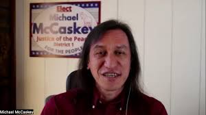 Benton County Justice of the Peace candidate Michael McCaskey