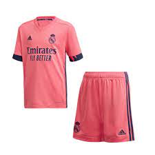 Real madrid away retro jersey 14/15. 2020 2021 Real Madrid Adidas Away Mini Kit Fq7494 Uksoccershop